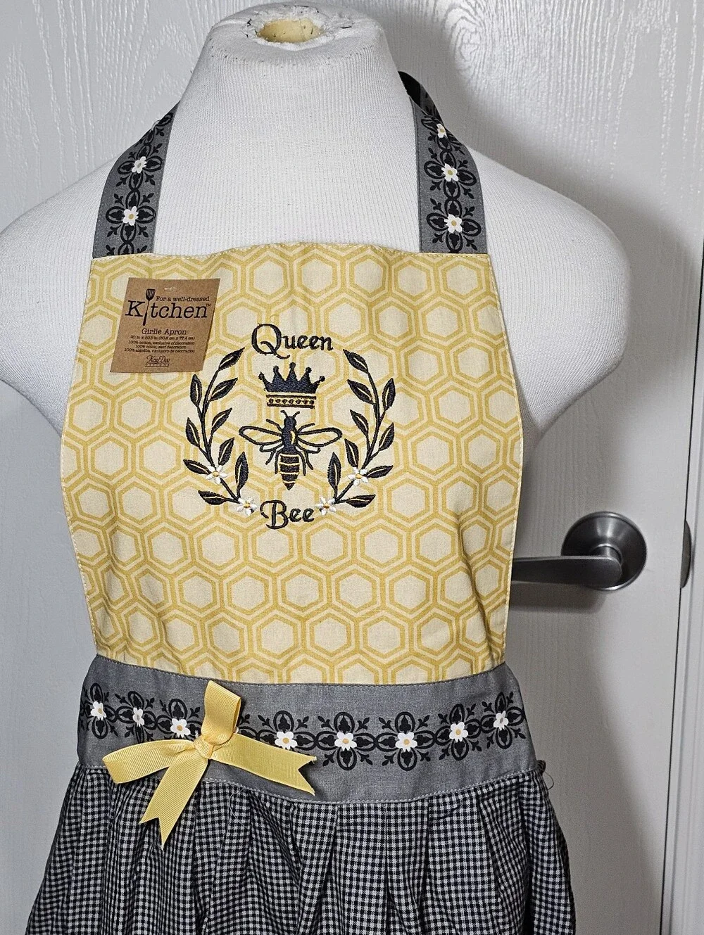 Queen Bee Kitchen Apron by Kay Dee Designs